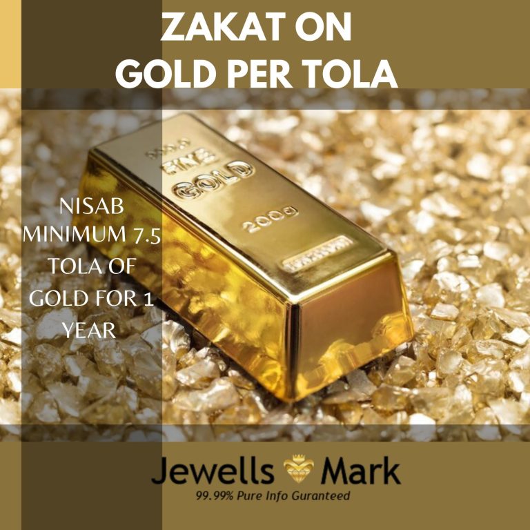 Zakat On Gold Per Tola | Nisab | Musareef